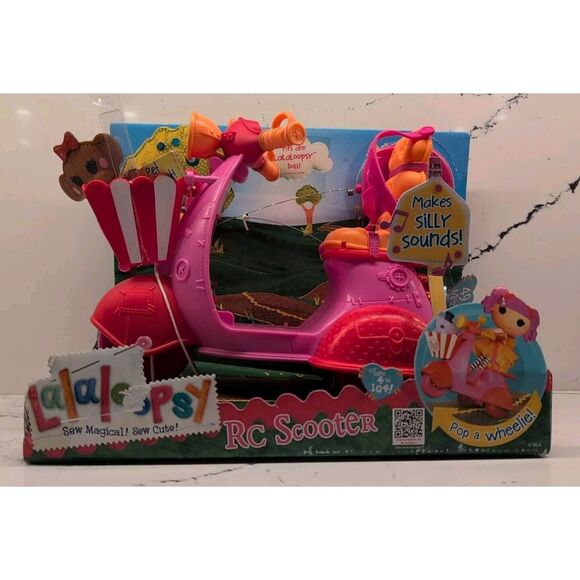Toys Lalaloopsy Pink Orange Rc Scooter With Controller Brand New